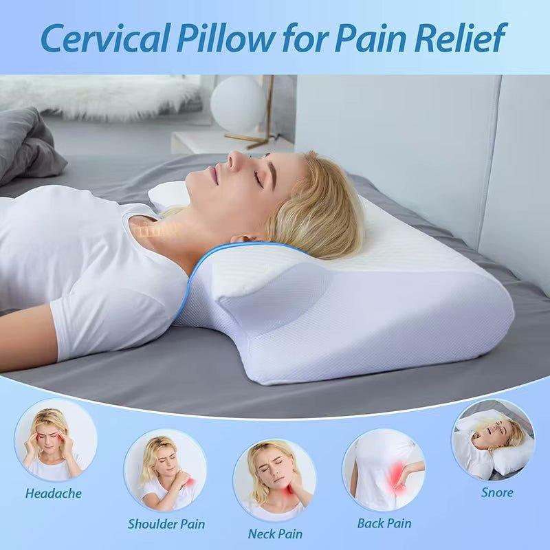 ComfortCradle Ergonomic Sleep Pillow - The Sokai Store